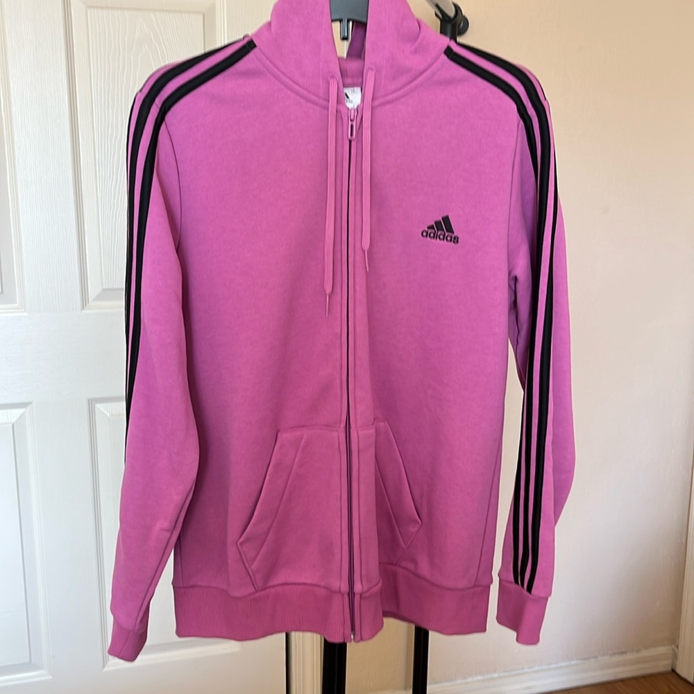 Adidas Hooded Zip up Sweatshirt